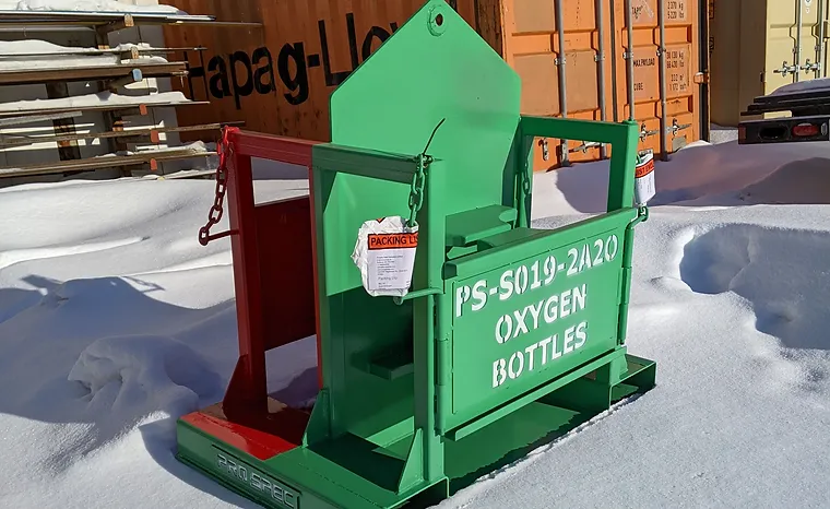 Oxygen Bottle Holder